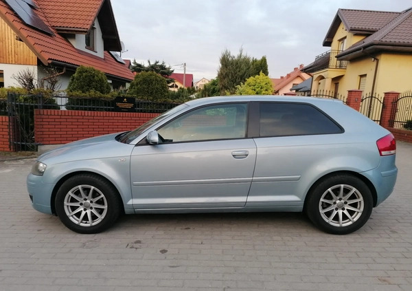 Audi A3 cena 18500 przebieg: 169398, rok produkcji 2006 z Janowiec Wielkopolski małe 529